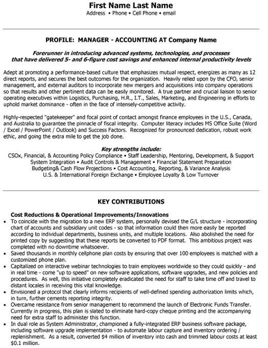 Accounting Manager