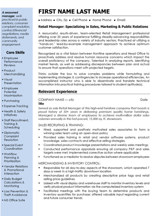 Retail Manager